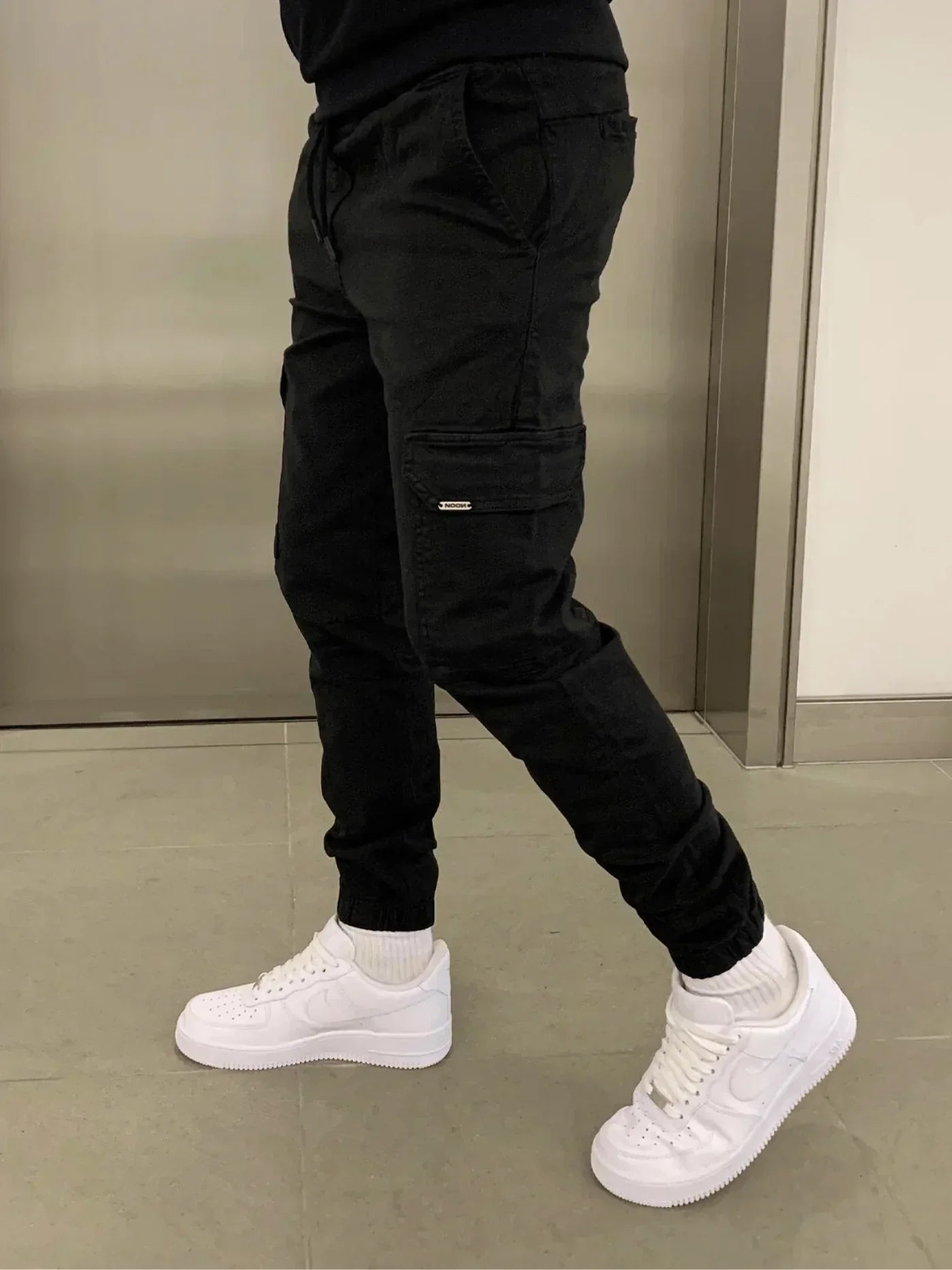 Malthe | Komfortable Cargo Joggers med Elastisk Talje l Vanero
