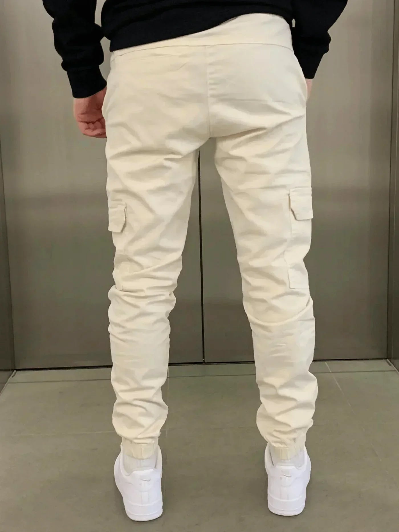 Malthe | Komfortable Cargo Joggers med Elastisk Talje l Vanero