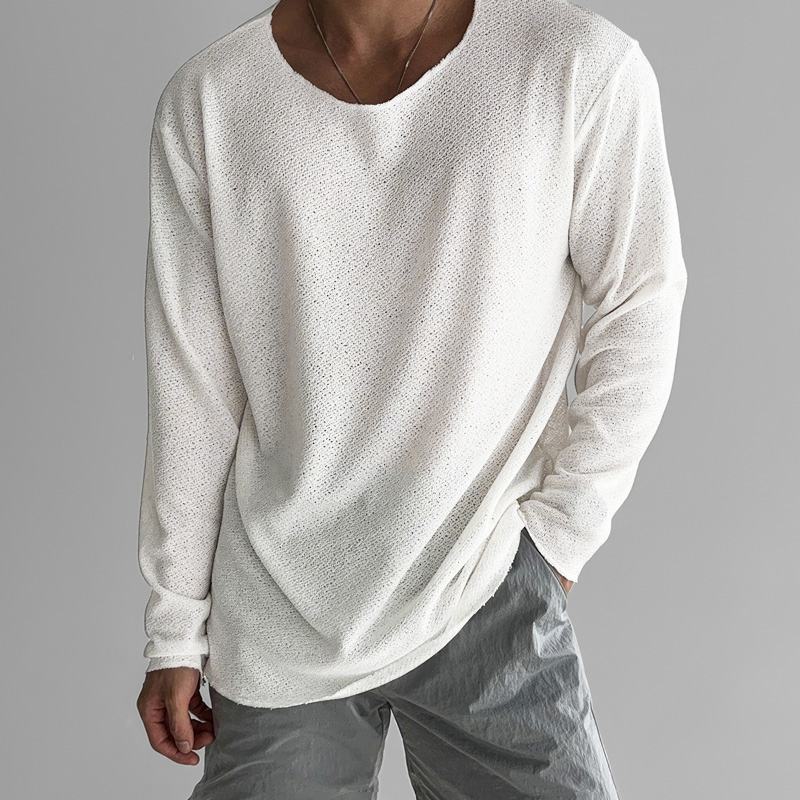 Shirin | Afslappet Langærmet T-shirt l Vanero